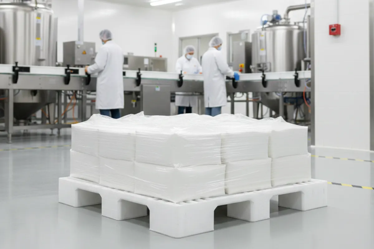 tarima para industria alimentaria 