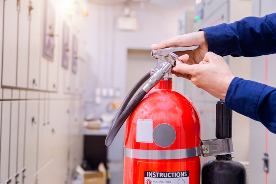 revisión de extintores NOM-002