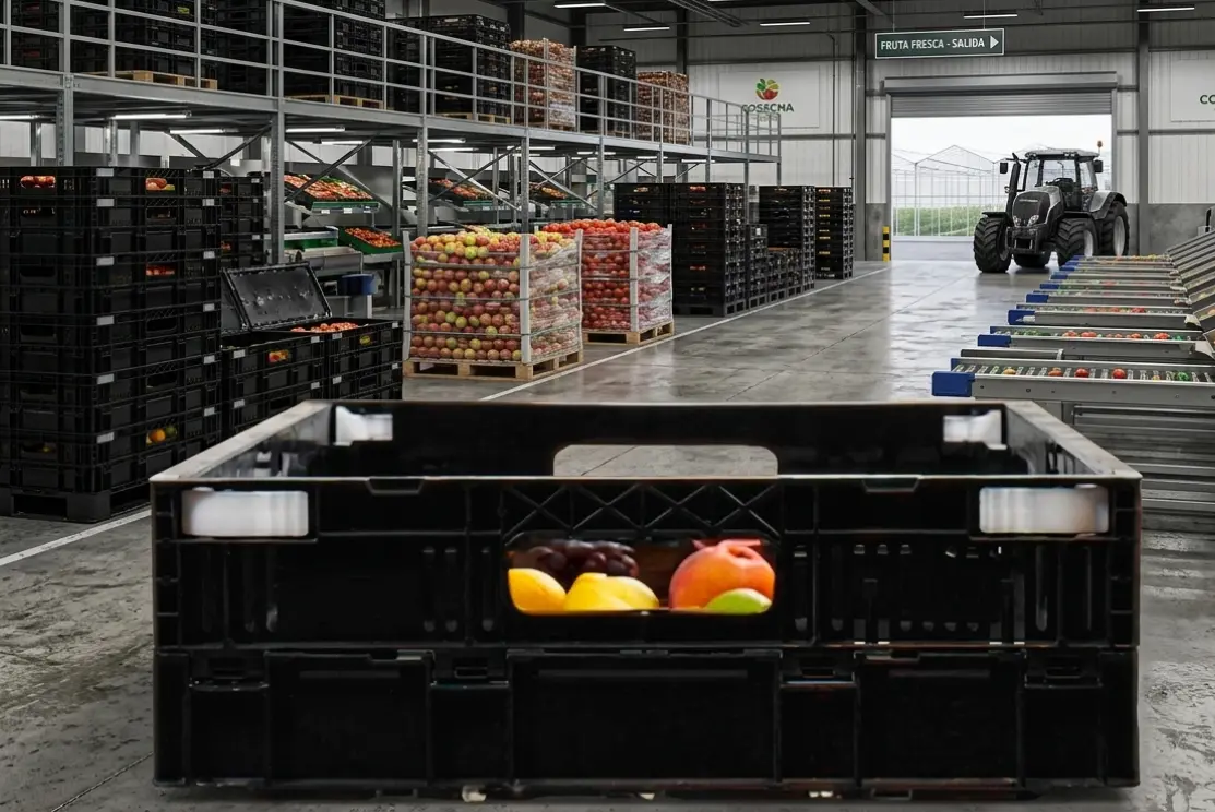 como elegir cajas plegables de plastico