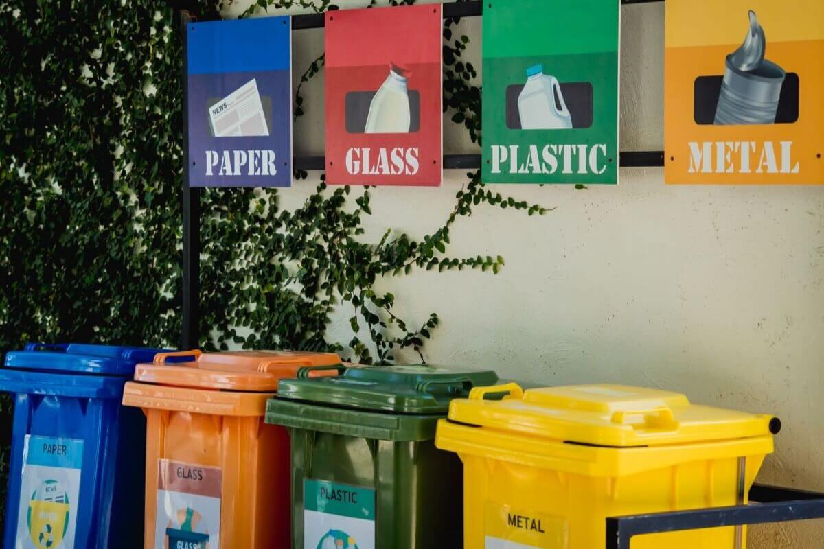 Señalamientos de reciclaje
